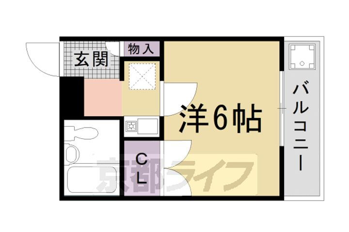 京都府京都市中京区西ノ京中保町 円町駅 1K マンション 賃貸物件詳細