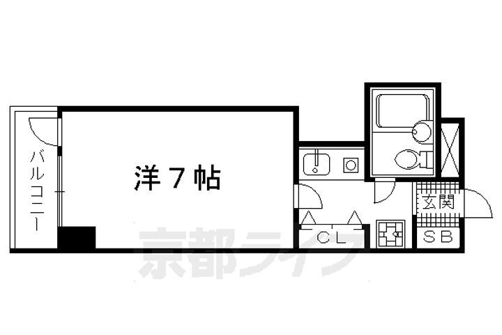 京都府京都市上京区二番町 二条駅 1K マンション 賃貸物件詳細