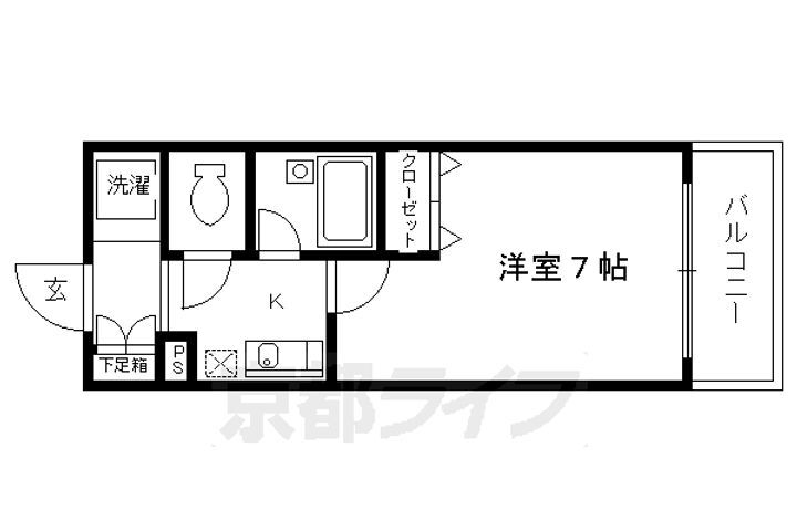 京都府京都市中京区壬生坊城町 大宮駅 1K マンション 賃貸物件詳細