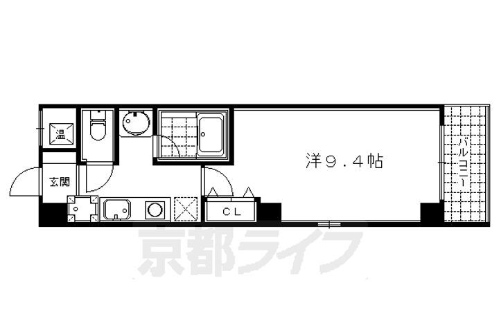 京都府京都市東山区北木之元町 三条駅 1K マンション 賃貸物件詳細