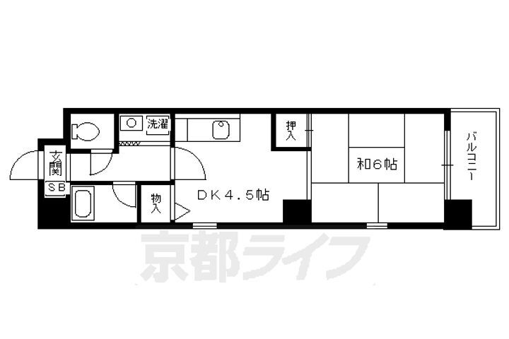 京都府京都市下京区南門前町（大宮通五条下ル東側） 五条駅 1DK マンション 賃貸物件詳細
