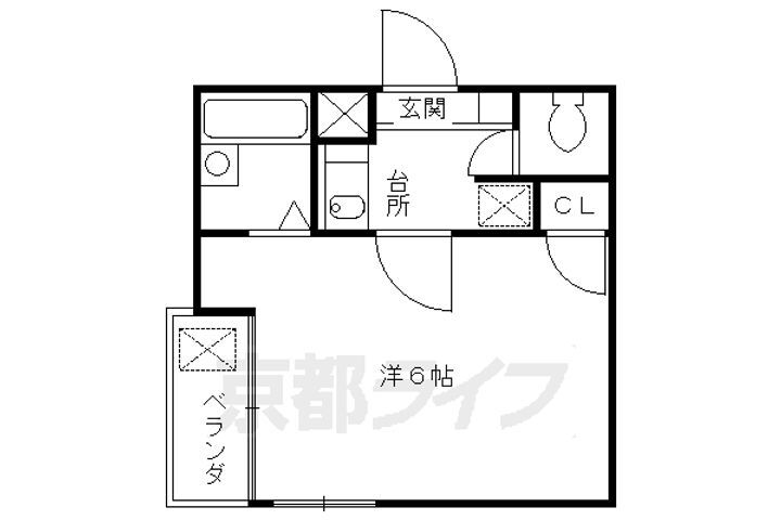 京都府京都市上京区今出川通大宮東入元伊佐町 今出川駅 1K マンション 賃貸物件詳細
