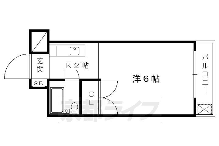 京都府京都市左京区田中上古川町 出町柳駅 1K マンション 賃貸物件詳細