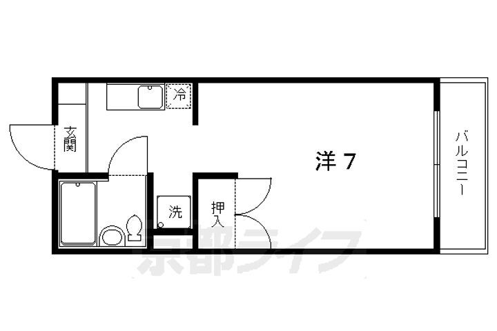 京都府京都市左京区一乗寺河原田町 一乗寺駅 1K マンション 賃貸物件詳細
