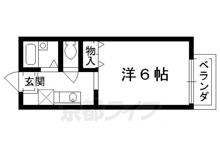 京都府京都市北区上賀茂深泥池町 北山駅 1K アパート 賃貸物件詳細