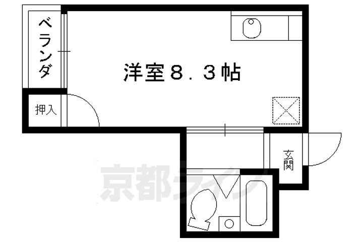 京都府京都市下京区諏訪開町 丹波口駅 1K マンション 賃貸物件詳細