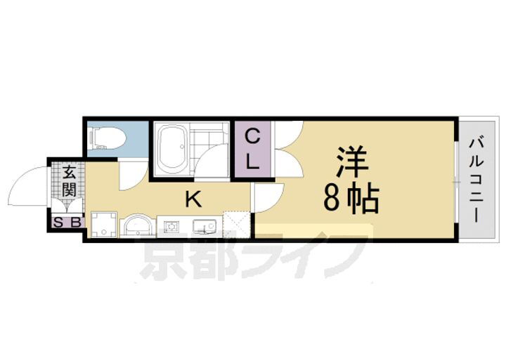 京都府京都市中京区西ノ京職司町 二条駅 1K マンション 賃貸物件詳細