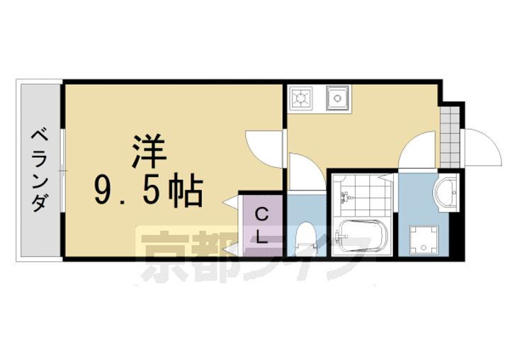 京都府京都市西京区松尾木ノ曽町 上桂駅 1K マンション 賃貸物件詳細