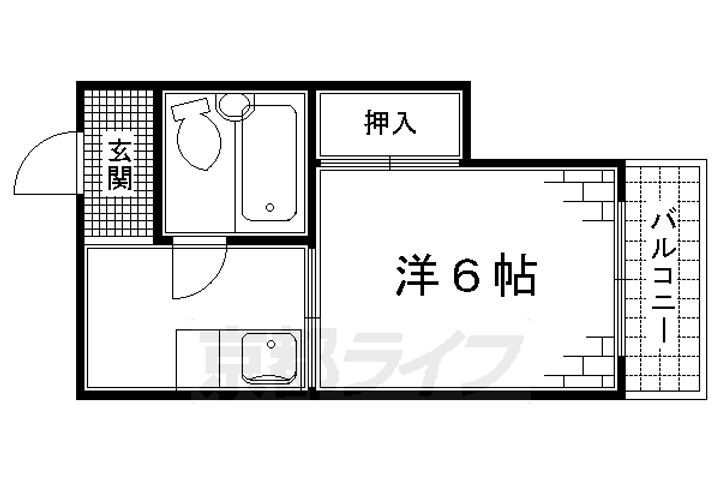 京都府京都市伏見区城通町 丹波橋駅 1K マンション 賃貸物件詳細