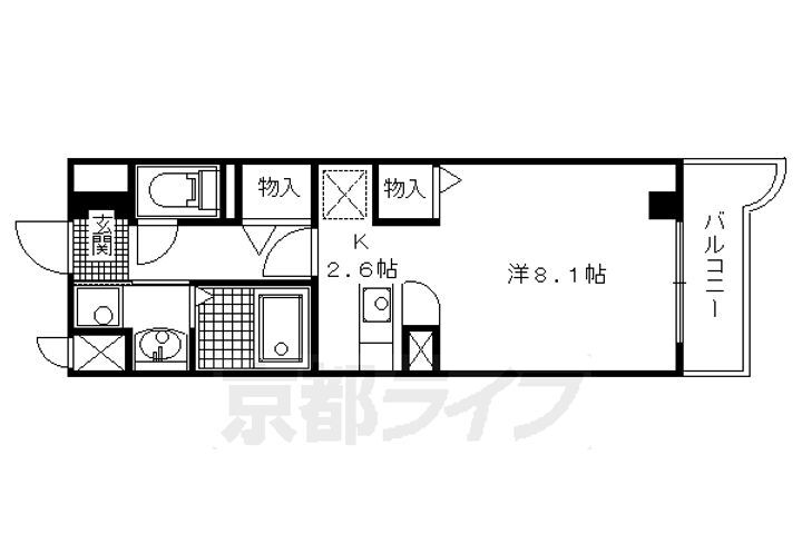 京都府京都市伏見区竹田西桶ノ井町 竹田駅 1K マンション 賃貸物件詳細