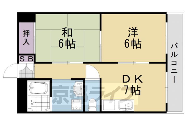 京都府京都市西京区嵐山谷ケ辻子町 嵐山駅 2DK マンション 賃貸物件詳細