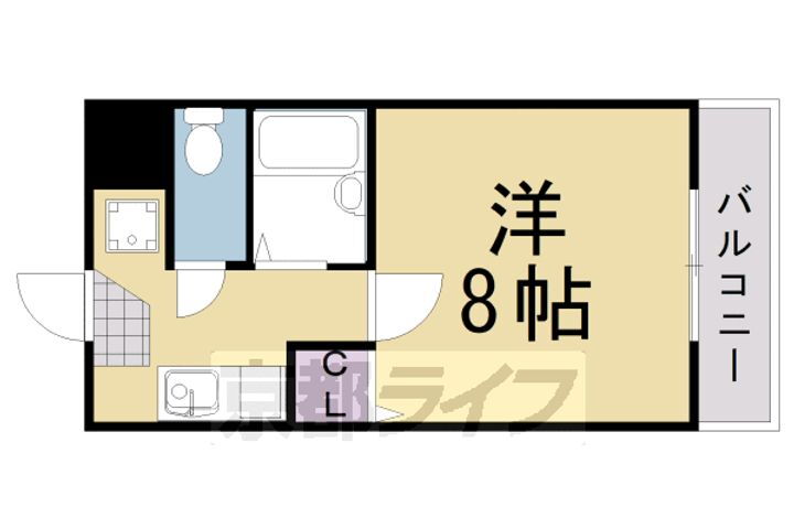 京都府京都市西京区桂上野中町 上桂駅 1K マンション 賃貸物件詳細