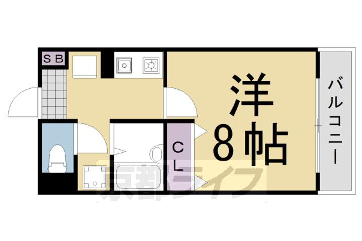 京都府京都市西京区山田畑田町 上桂駅 1K マンション 賃貸物件詳細