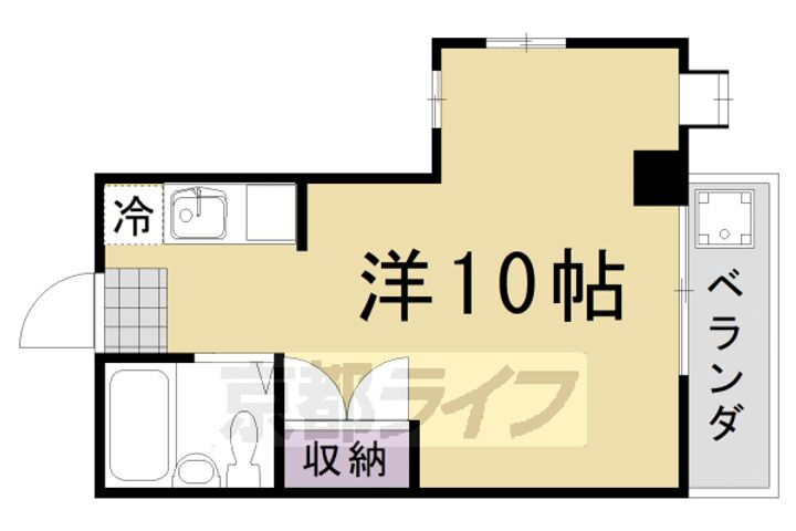 京都府京都市西京区桂千代原町 桂駅 1K マンション 賃貸物件詳細