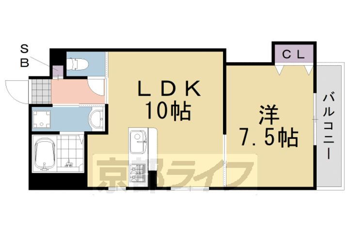 京都府京都市西京区桂乾町 桂駅 1LDK マンション 賃貸物件詳細
