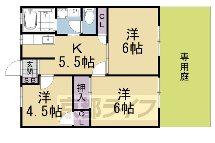 滋賀県大津市唐崎１丁目 賃貸アパート
