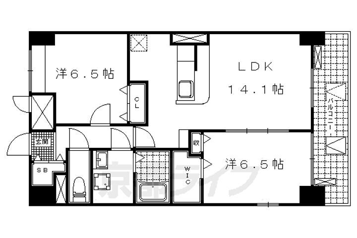 滋賀県大津市一里山１丁目 瀬田駅 2LDK マンション 賃貸物件詳細