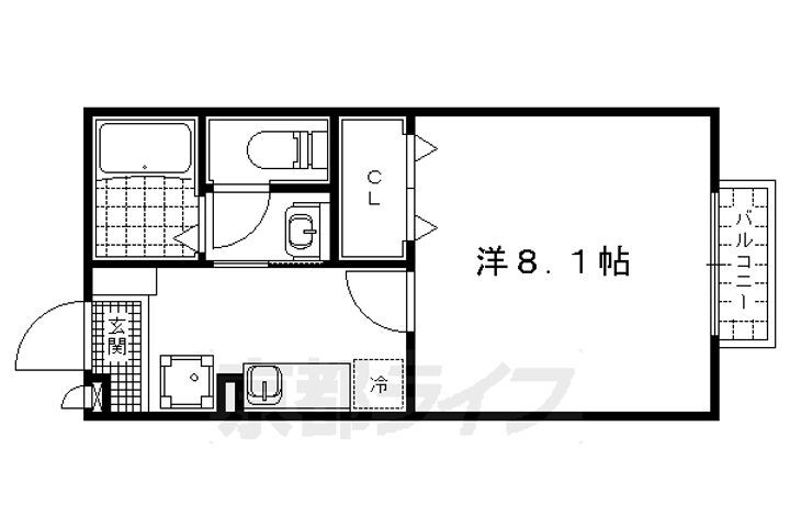 滋賀県大津市大江７丁目 瀬田駅 1K アパート 賃貸物件詳細