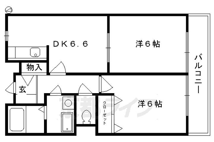 滋賀県大津市下阪本１丁目 唐崎駅 2DK アパート 賃貸物件詳細