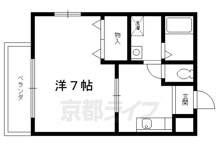 京都府長岡京市天神１丁目 長岡天神駅 1K アパート 賃貸物件詳細