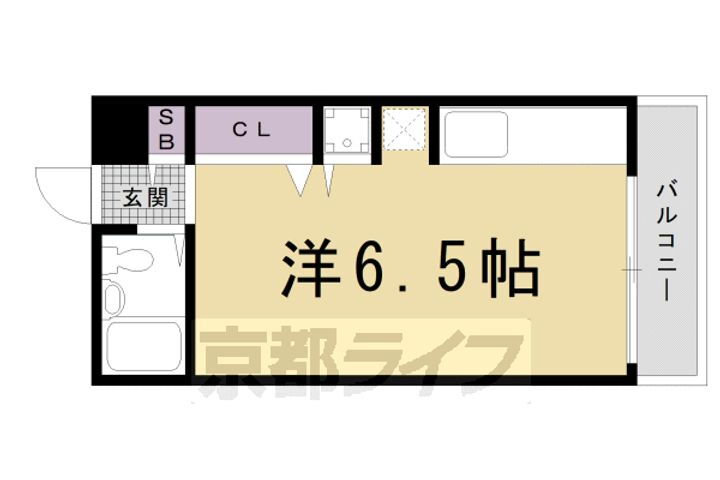 京都府京都市北区衣笠北高橋町 北野白梅町駅 ワンルーム マンション 賃貸物件詳細