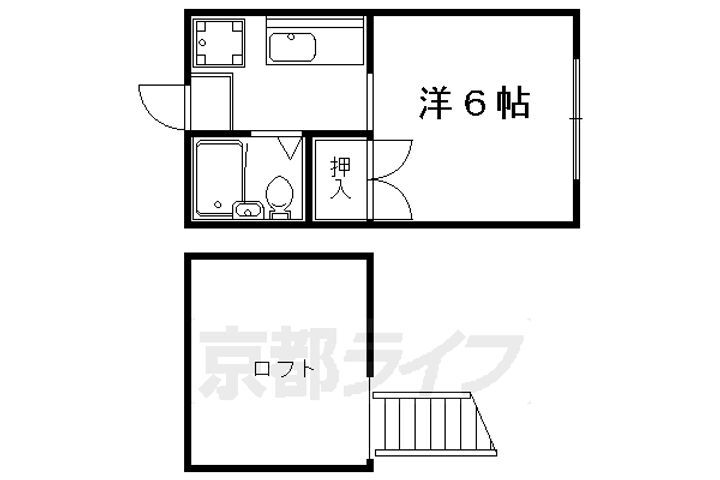 京都府京都市右京区常盤出口町 花園駅 1K マンション 賃貸物件詳細