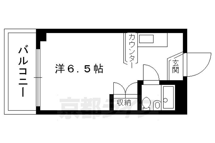 京都府京都市右京区太秦帷子ケ辻町 太秦駅 1K マンション 賃貸物件詳細