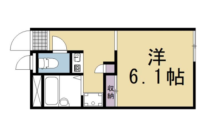 京都府京都市伏見区久我東町 長岡京駅 1K アパート 賃貸物件詳細