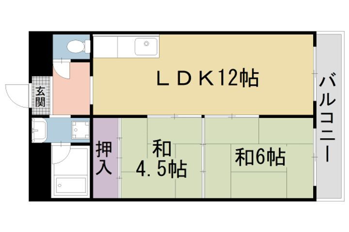 京都府京都市左京区一乗寺赤ノ宮町 一乗寺駅 2LDK マンション 賃貸物件詳細