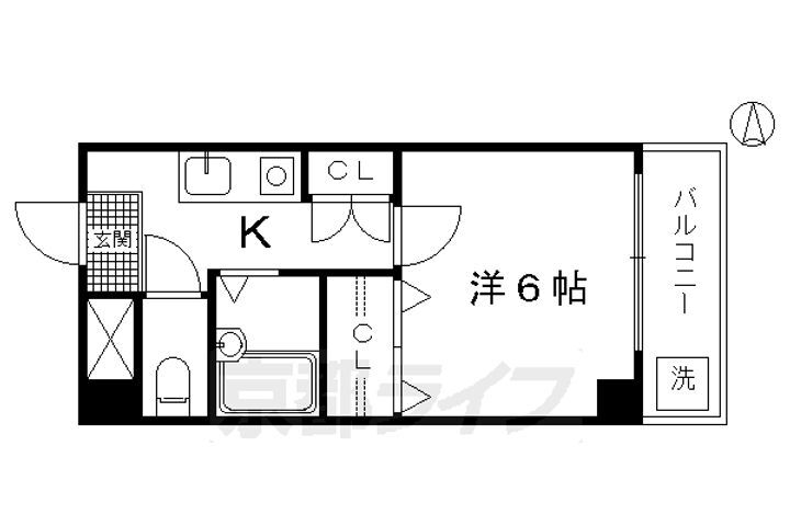 京都府京都市東山区本町６丁目 七条駅 1K マンション 賃貸物件詳細