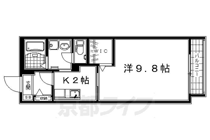 京都府京都市下京区猪熊通綾小路下る瀬戸屋町 大宮駅 1K アパート 賃貸物件詳細