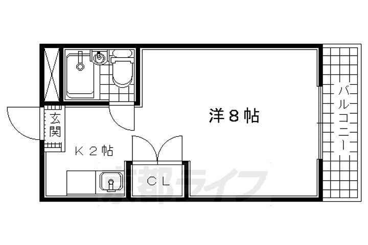 京都府城陽市寺田袋尻 城陽駅 1K マンション 賃貸物件詳細
