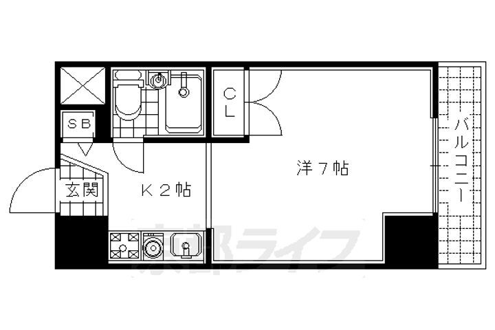 京都府宇治市小倉町 小倉駅 1K マンション 賃貸物件詳細