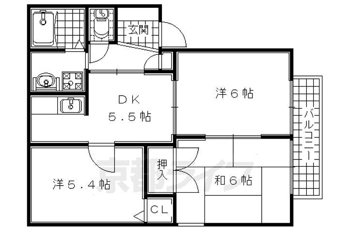 京都府相楽郡精華町光台７丁目 山田川駅 3DK アパート 賃貸物件詳細