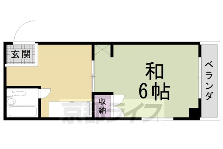 京都府京都市北区紫野西野町 北大路駅 1DK マンション 賃貸物件詳細