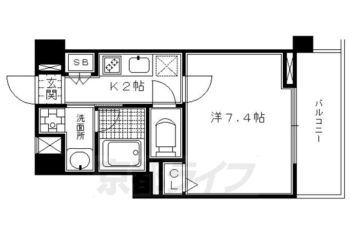 京都府京都市上京区寺今町 今出川駅 1K マンション 賃貸物件詳細