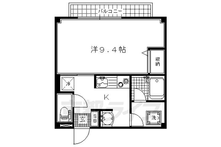 京都府京都市上京区大猪熊町 今出川駅 1K マンション 賃貸物件詳細