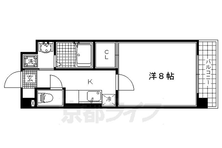 京都府京都市北区上賀茂蝉ケ垣内町 北山駅 1K マンション 賃貸物件詳細