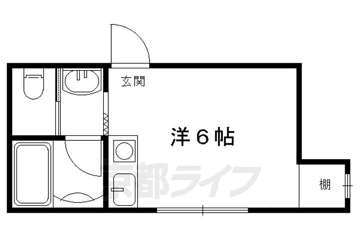 京都府京都市下京区天使突抜４丁目 五条駅 ワンルーム アパート 賃貸物件詳細