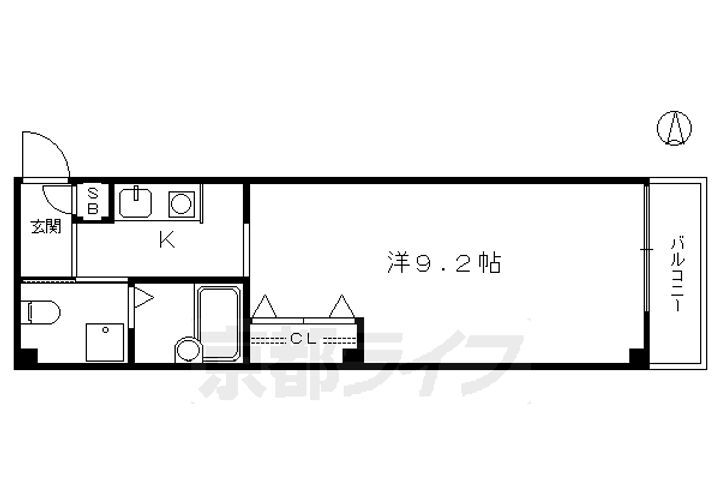 京都府京都市下京区四本松町 五条駅 1K マンション 賃貸物件詳細