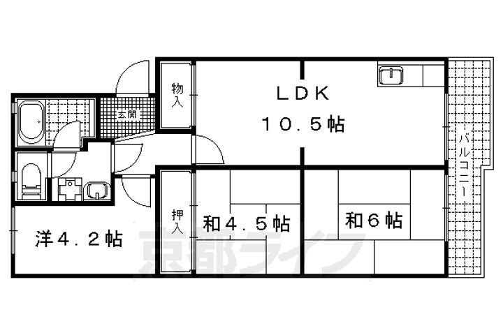 滋賀県大津市国分１丁目 賃貸マンション