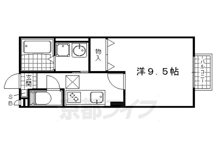 滋賀県大津市一里山４丁目 瀬田駅 1K アパート 賃貸物件詳細