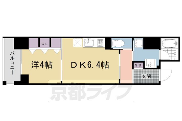 京都府京都市下京区西七条南東野町 西大路駅 1DK マンション 賃貸物件詳細