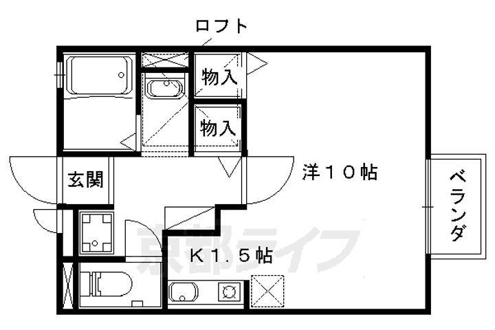 京都府京都市山科区竹鼻木ノ本町 山科駅 ワンルーム アパート 賃貸物件詳細