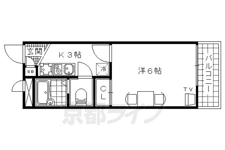 京都府京都市山科区東野八反畑町 椥辻駅 1K アパート 賃貸物件詳細