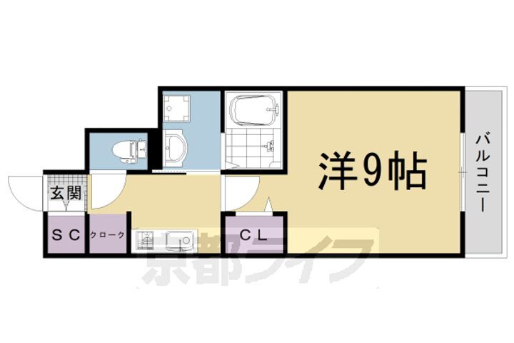京都府京都市右京区太秦安井小山町 花園駅 1K マンション 賃貸物件詳細