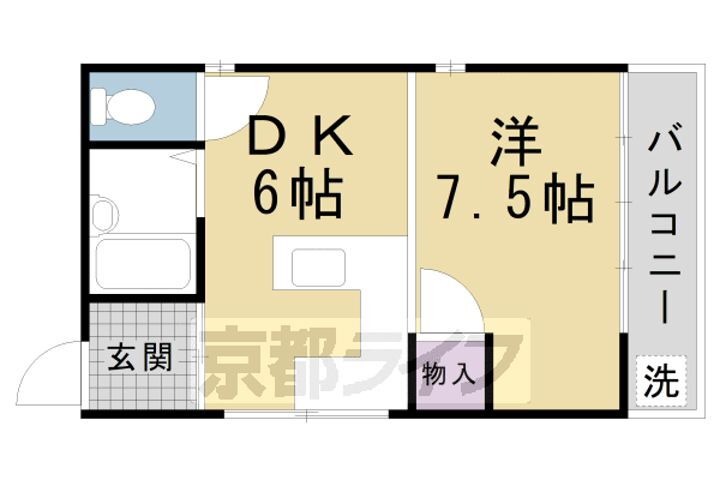 京都府京都市左京区修学院大林町 賃貸マンション