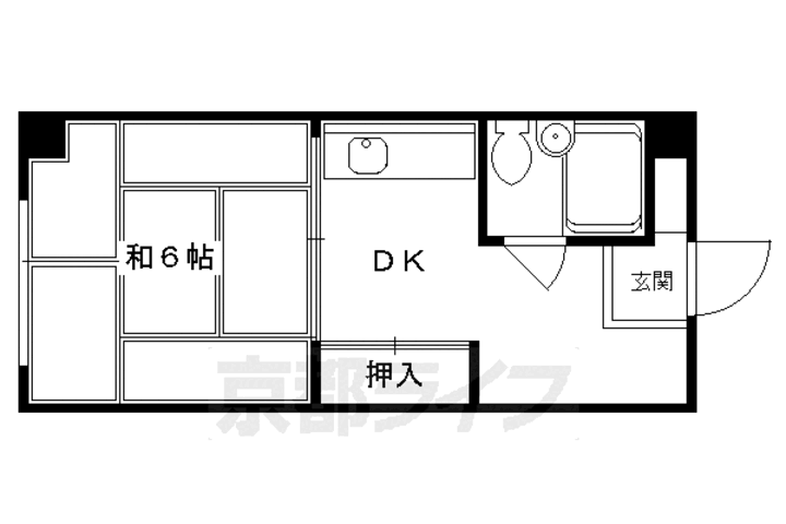 京都府京都市左京区浄土寺馬場町 出町柳駅 1DK マンション 賃貸物件詳細