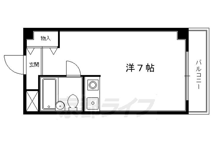 京都府京都市左京区田中上柳町 出町柳駅 ワンルーム マンション 賃貸物件詳細