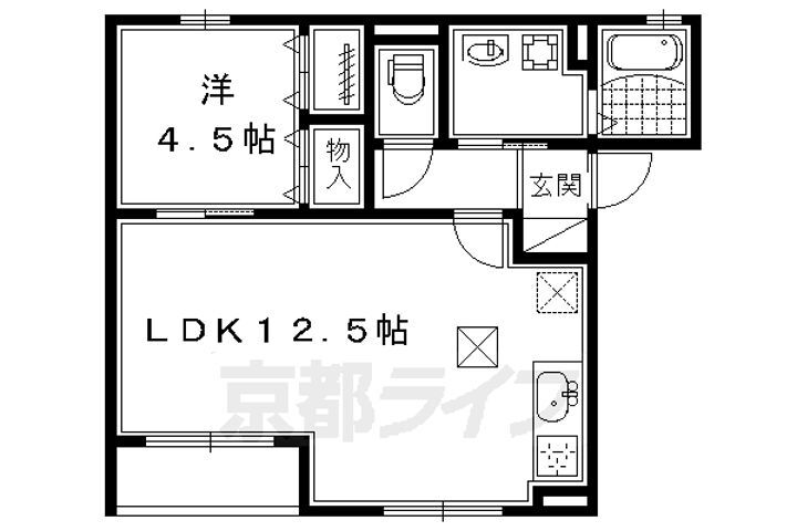 京都府京都市左京区吉田下大路町 賃貸アパート